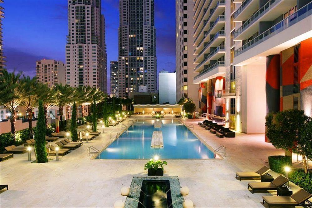 Luxury Apartments At 50 Biscayne Miami Exteriör bild